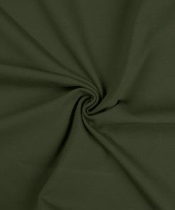 Jersey, unifarben Oliv